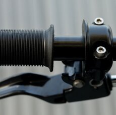 Biltwell Kung Fu Griffe, schwarz 1 Zoll