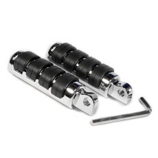 SET Foot Pegs and Shift Peg Kury Comfort Cruise chrome