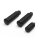 SET Fußrasten und Schaltpedal Sundance O-Ring Style B Schwarz