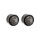 Micro-Blinker LED Rund Smoke 18 mm, ECE, Set (2 Stück)