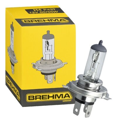 H4 bulb P43T 12V 60/55W