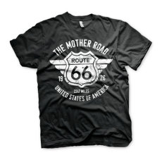 Route 66 The Mother Road T-shirt black