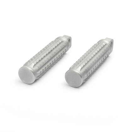 Foot Pegs Excavator Alu Raw Knurled