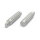 Excavator Set Foot Pegs and Shift Peg Aluminum Raw Knurled