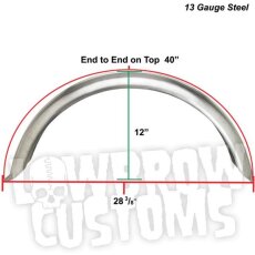 Fender 6" Stingray Lowbrow Customs, 155mm, universal, ribbed