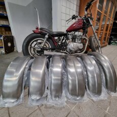 Schutzblech 6" Manta Ray Lowbrow Customs, 155mm, universal