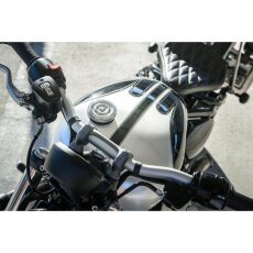 Motone Customs Tankdeckel Rippled für Harley und Triumph