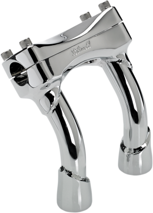 6" Biltwell Riser Murdock pullback chrome with certificate for 1" handlebars