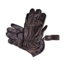 13 1/2 Lowlander Motorrad Handschuhe braun, ECE
