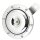 Disc Style Horn 100 mm chromed - imperfect