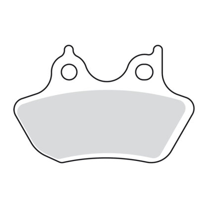 Bremsbeläge EBC vorne/hinten für Harley Big Twin, Sportster, V-Rod 00-07, semi-sinter