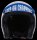 13 1/2 Scum Peak Helm Visor Schirmchen blau