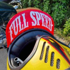 13 1/2 Scum Peak Helm Visor Schirmchen rot