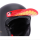 13 1/2 Scum Peak Helm Visor Schirmchen rot