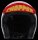 13 1/2 Scum Peak Helm Visor Schirmchen rot