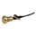 Mini-Druckknopf-Taster Messing / Gold
