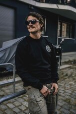 Snakebite Cycles Basic Sweater Black