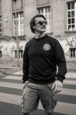 Snakebite Cycles Basic Sweater Black
