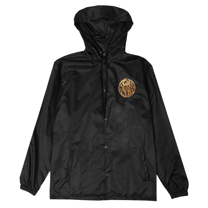 Snakebite Cycles Basic Rain Jacket Black for Motorcycle Riders Choppe ...