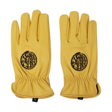 Snakebite Cycles Logo Handschuhe gelb