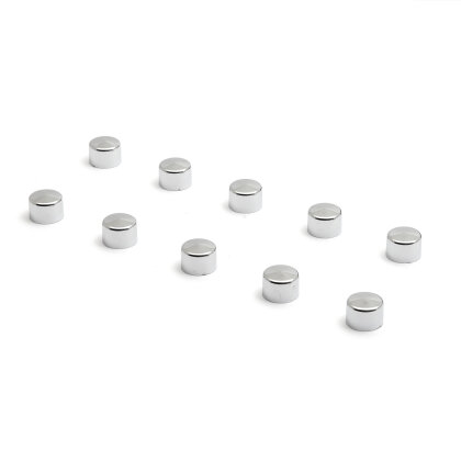 Schraubkopf Abdeckungen 1/4" Kappen 10er Pack
