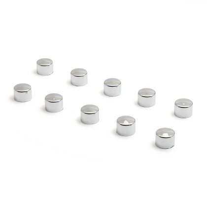 Schraubkopf Abdeckungen 5/16" Kappen 10er Pack