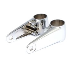 Scheinwerferhalter seitlich Side Mount Chrom