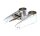 Scheinwerferhalter seitlich Side Mount Chrom