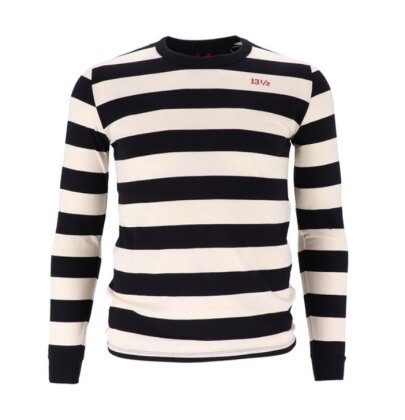 13 1/2 Behind Bars Longsleeve weiss schwarz
