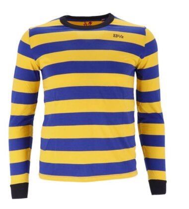 13 1/2 Behind Bars Longsleeve gelb blau