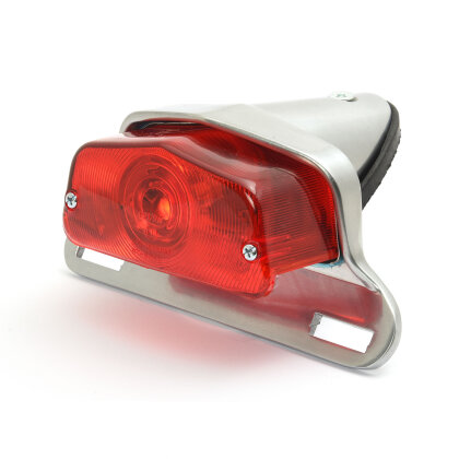 Lucas-Style Taillight OEM size, polished, ECE