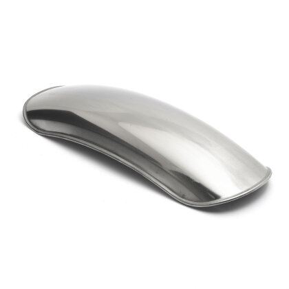 Schutzblech vorne kurz 115x340mm, gebördelt, Stahl roh