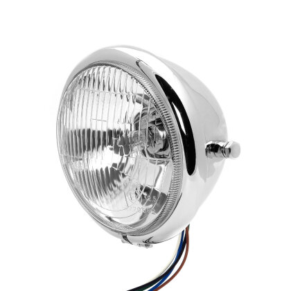 5 3/4" Bates Style Side Mount Chrome, ECE