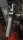Alloy grip set "Rippled" silver 1"