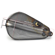 Choppertank Micro Tank 1 GAL für Mofa Moped Japan Style