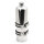 Fuel Reserve Bottle with holder 1.5L stainless steel  polished