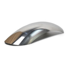Schutzblech Kotflügel Stahl verchromt hinten 130mm x 345mm