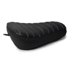 Solo seat with stripe pattern for Harley Sportster 04-06 & 10-20