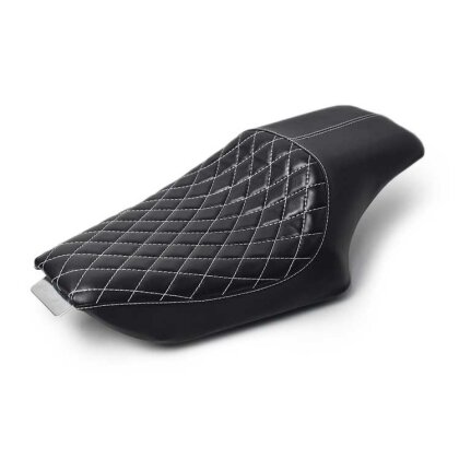 Seat for Harley Davidson Sportster 04-17 with diamond pattern