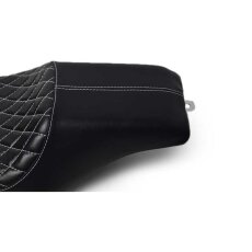Seat for Harley Davidson Sportster 04-17 with diamond pattern