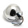 5 3/4" Bates Style Headlight Chrome Bottom Mount