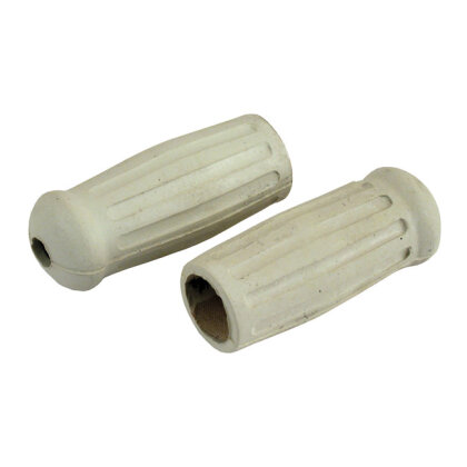 Replica grip set for Harley Davidson OEM Early Style 35-47 white