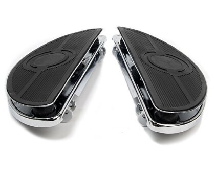 Floor Boards Oldstyle Half Moon 5-Speed chrome Shaker vibration proof