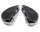 Floor Boards Oldstyle Half Moon 5-Speed chrome Shaker vibration proof