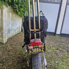 Sissybar Bag MOLLE 45x25x20 cm