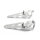 Petrol bottle set with holder 2 liters
