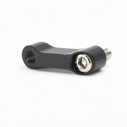 Spiegelverlängerung Aluminium M10 schwarz