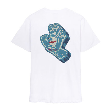 Santa Cruz "Screaming Foam Hand" T-Shirt weiß (nur XL)
