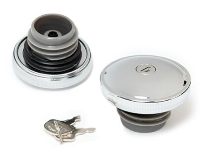 Gas cap 1996up Chromed Set + Key