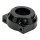 Custom Cable Throttle Clamp for 1" bars, single or dual cable, black, H-D 96-22